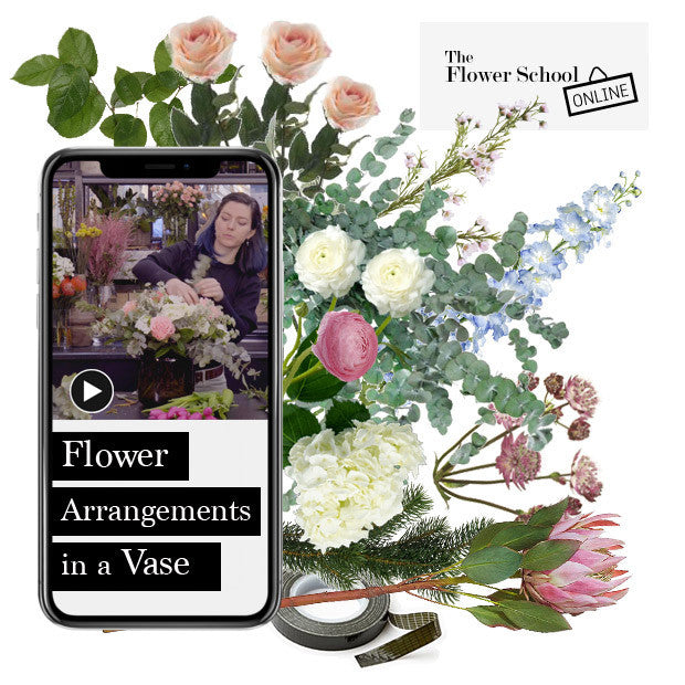 Flower Arrangement in a Vase Course - Materials Set