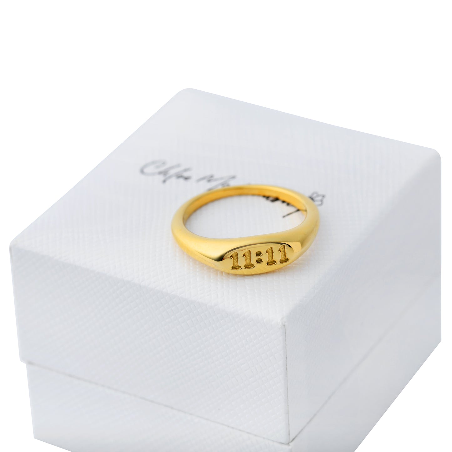 11:11 Angel Number Ring
